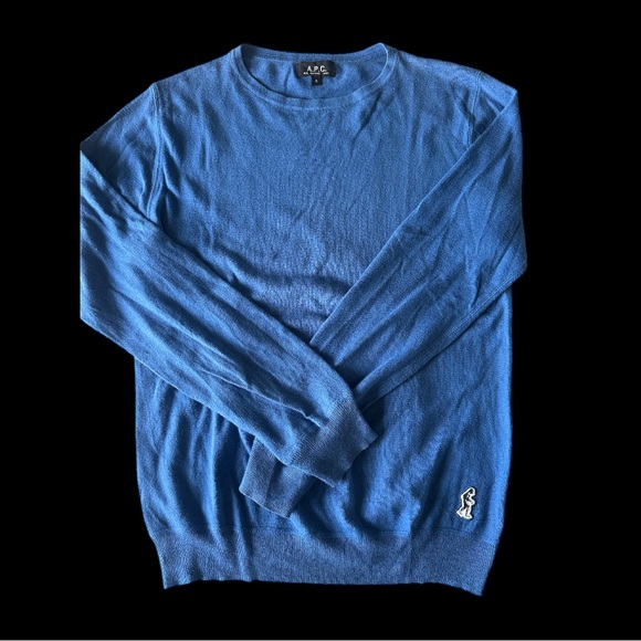 MENS APC COTTON CASHMERE SWEATER SMALL - Picture 1 of 6